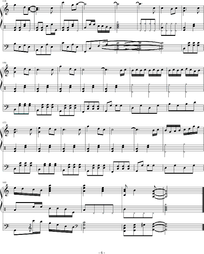 星月游乐园钢琴曲谱（图6）