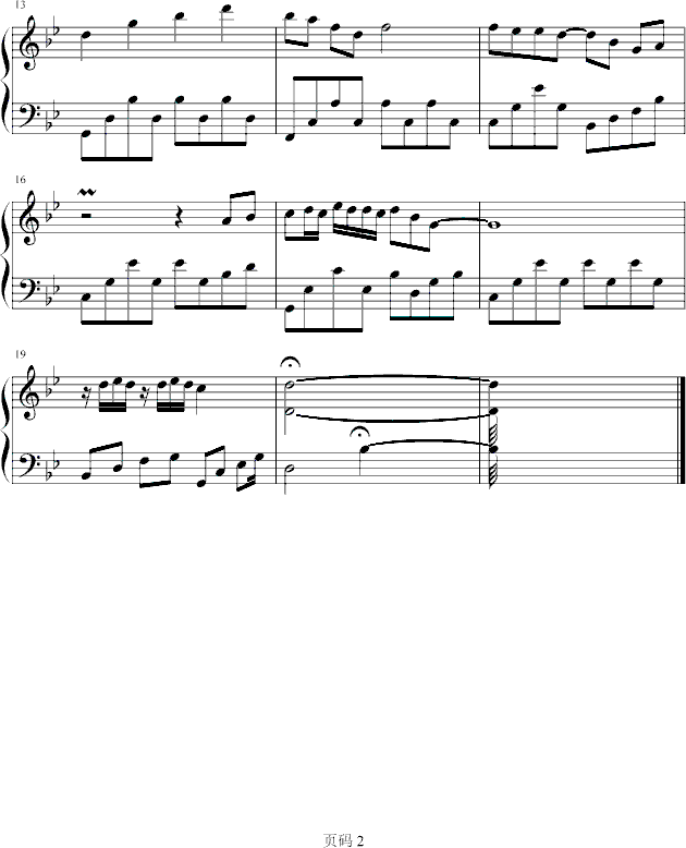 创作练习曲一钢琴曲谱（图2）