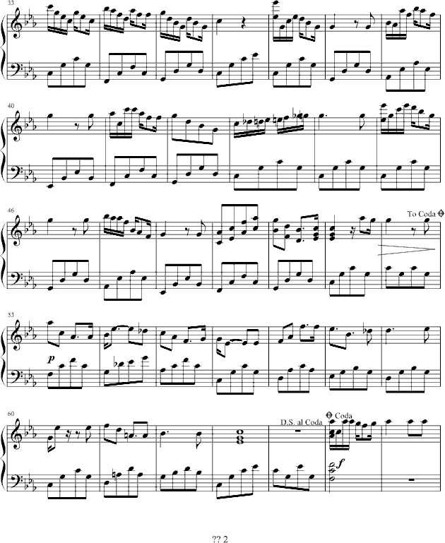 完美的童話钢琴曲谱（图2）