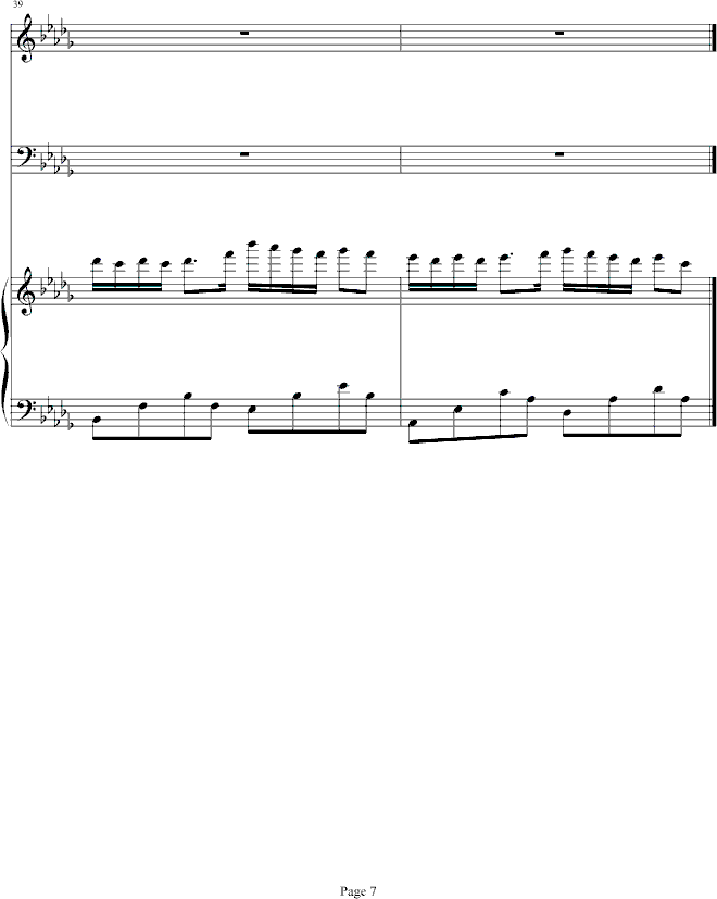 926的泪钢琴曲谱（图7）