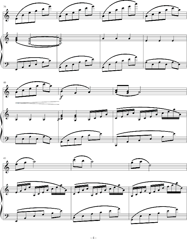 My love钢琴曲谱（图4）