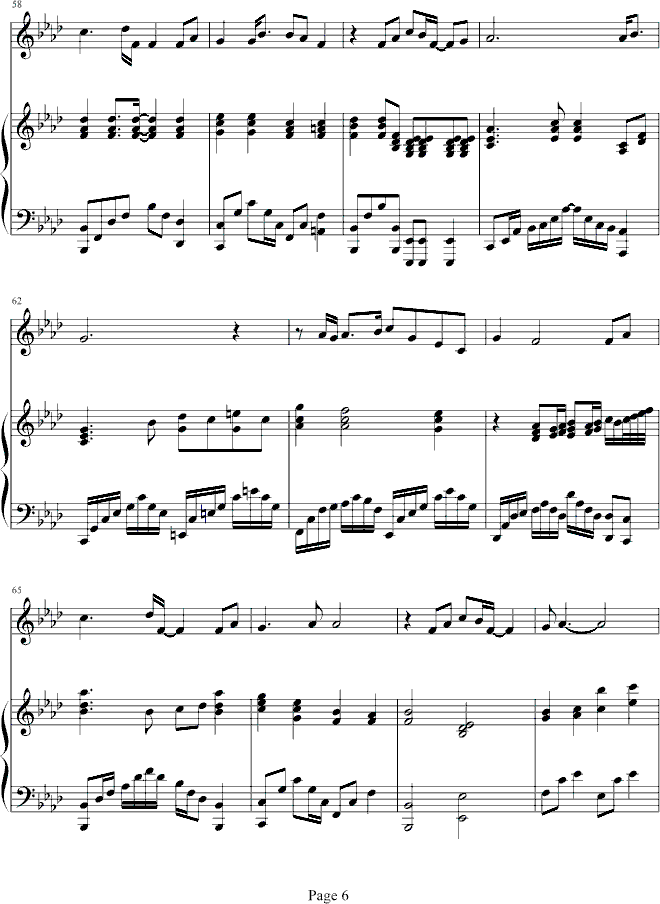 柠檬草的味道钢琴曲谱（图6）