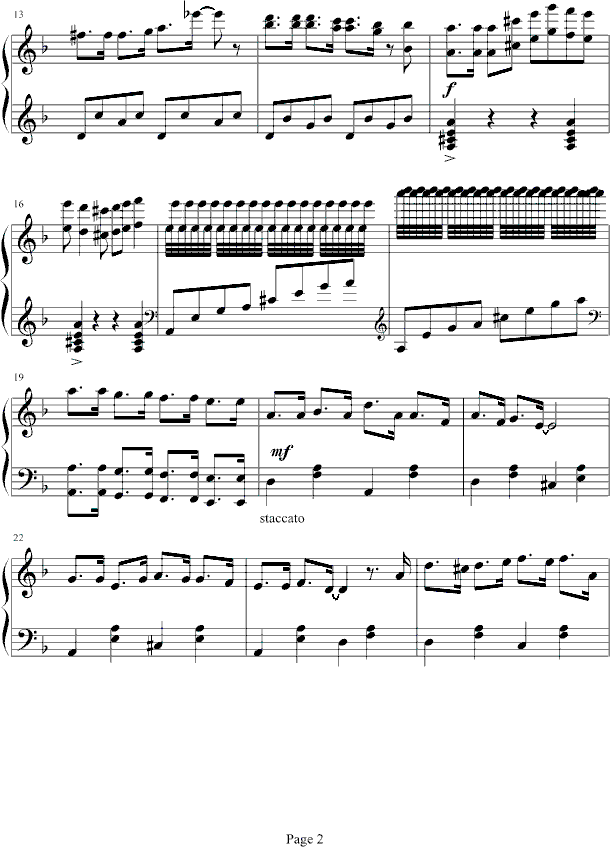 把耳朵叫醒钢琴曲谱（图2）