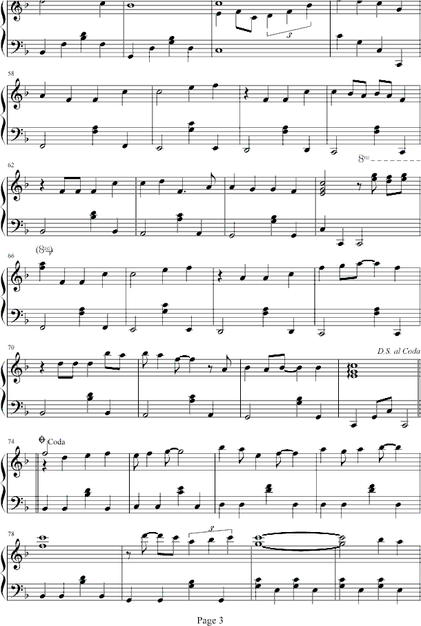9A1F钢琴曲谱（图3）