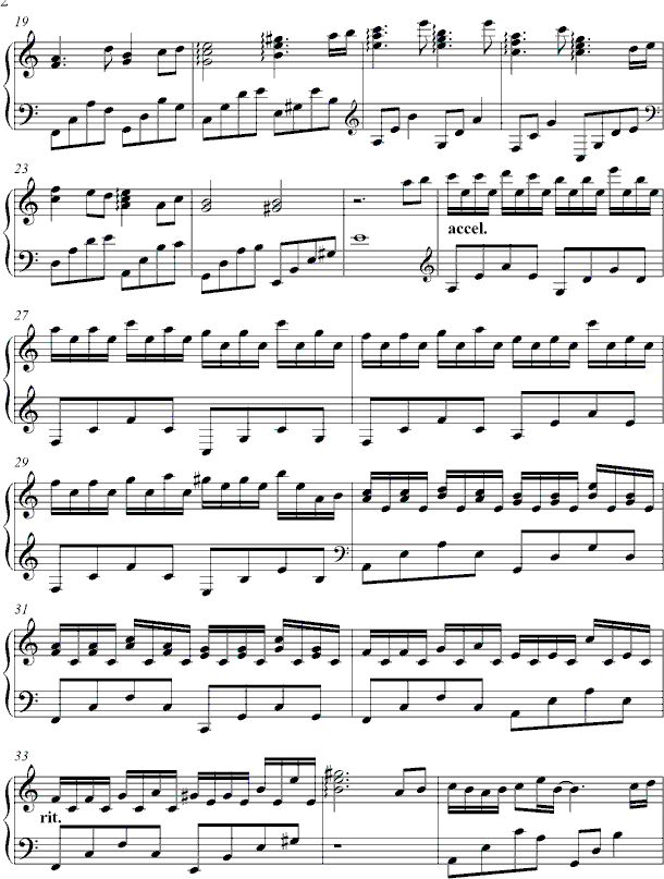 Distance钢琴曲谱（图2）