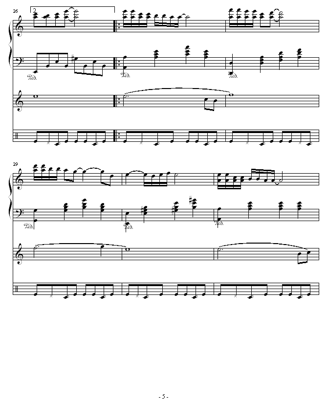 钢琴·忆钢琴曲谱（图5）