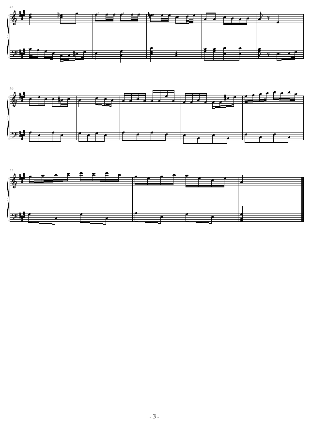 小行板钢琴曲谱（图3）