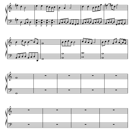 无题钢琴曲谱（图2）