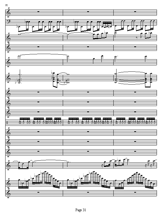完美世界之童话故事钢琴曲谱（图31）