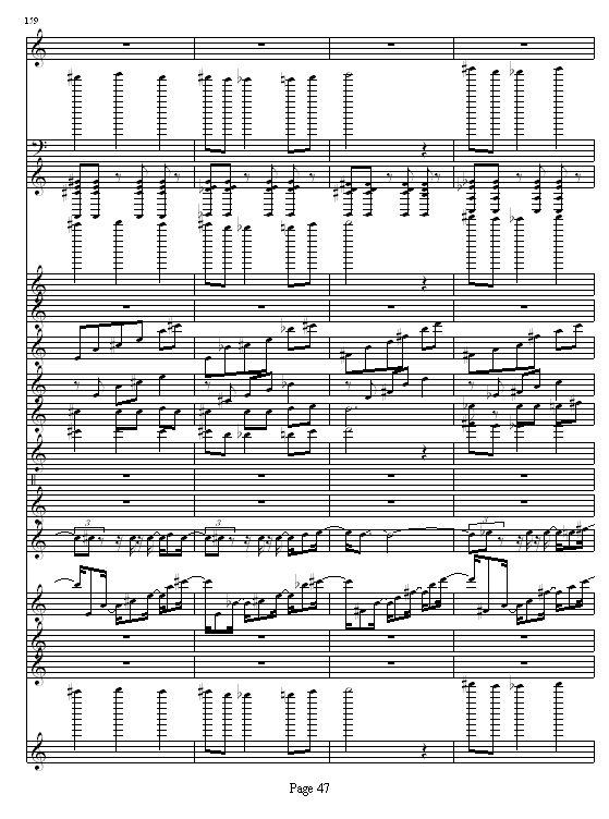 完美世界之童话故事钢琴曲谱（图47）