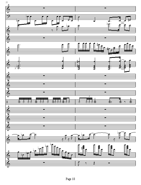 完美世界之童话故事钢琴曲谱（图18）