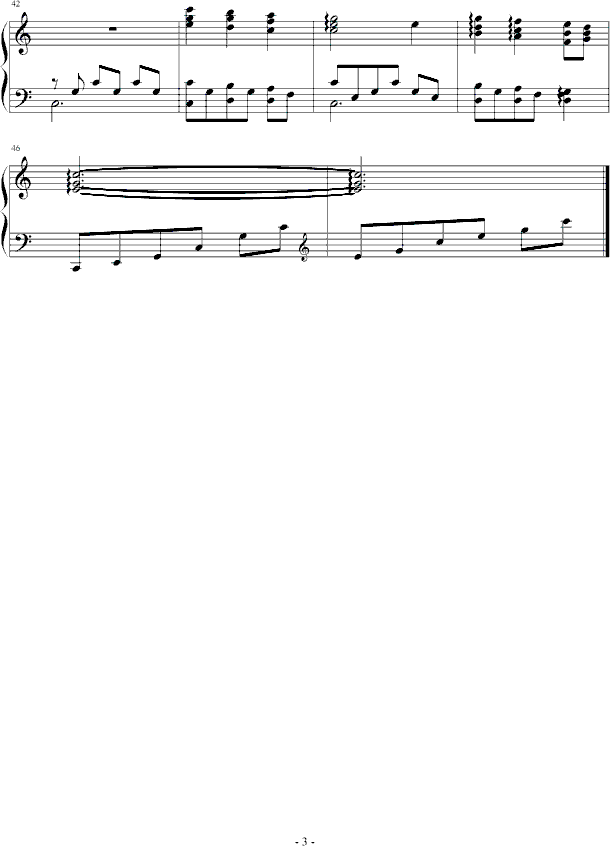 张羽辰作品op.1钢琴曲谱（图3）