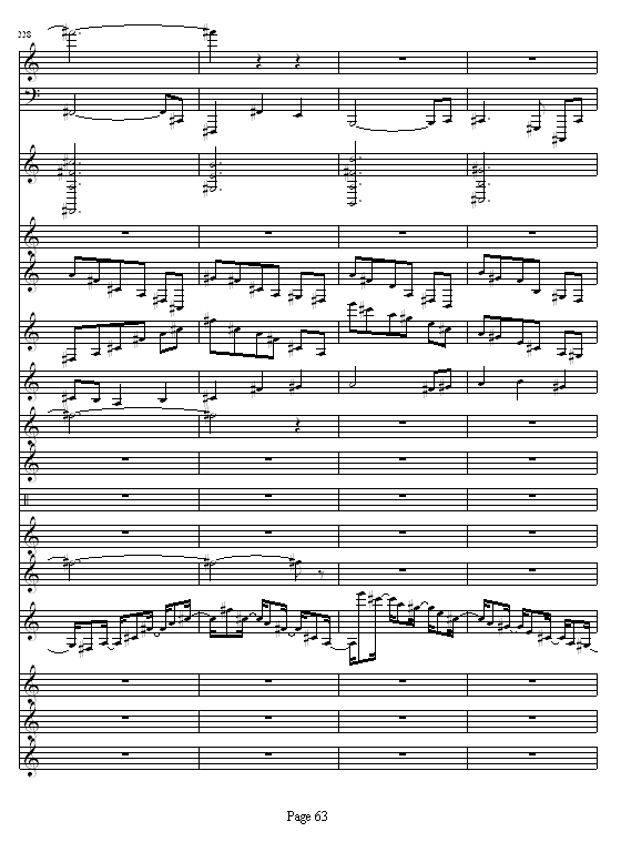 完美世界之童话故事钢琴曲谱（图44）