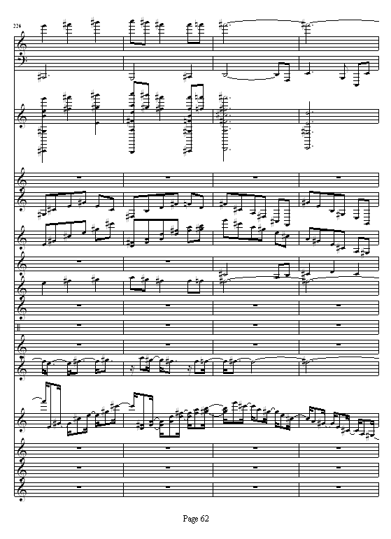 完美世界之童话故事钢琴曲谱（图62）