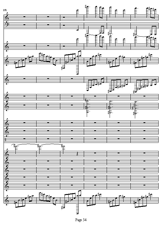 完美世界之童话故事钢琴曲谱（图54）