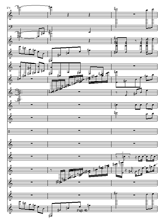 完美世界之童话故事钢琴曲谱（图46）