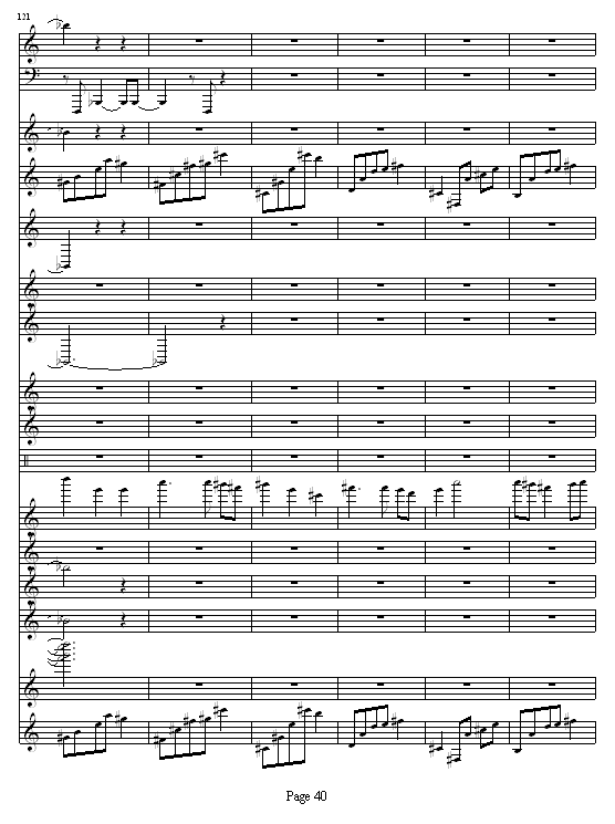 完美世界之童话故事钢琴曲谱（图40）