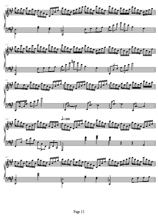 猪八戒变奏曲钢琴曲谱（图15）