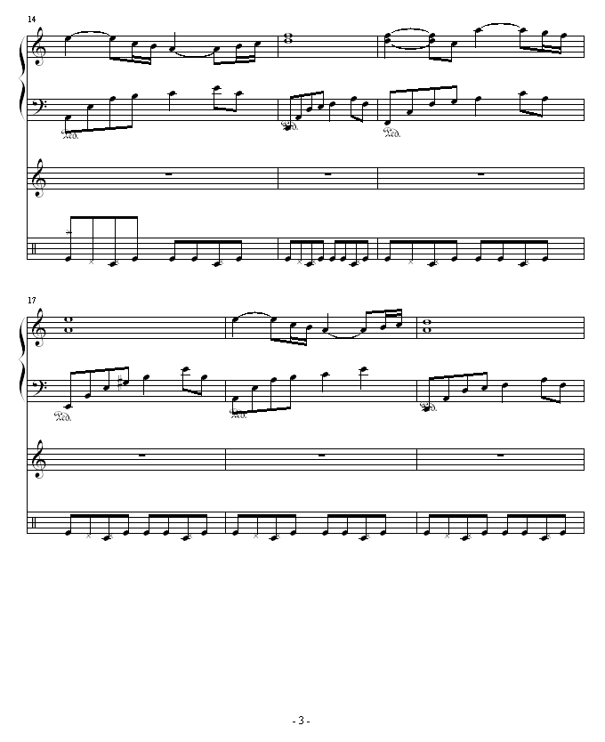 钢琴·忆钢琴曲谱（图3）