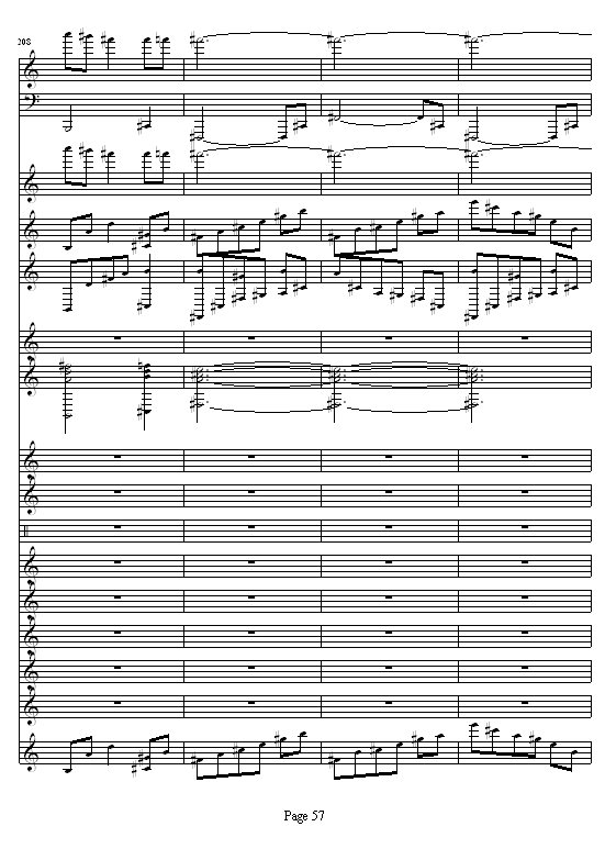 完美世界之童话故事钢琴曲谱（图57）
