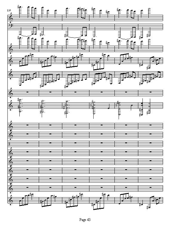 完美世界之童话故事钢琴曲谱（图43）