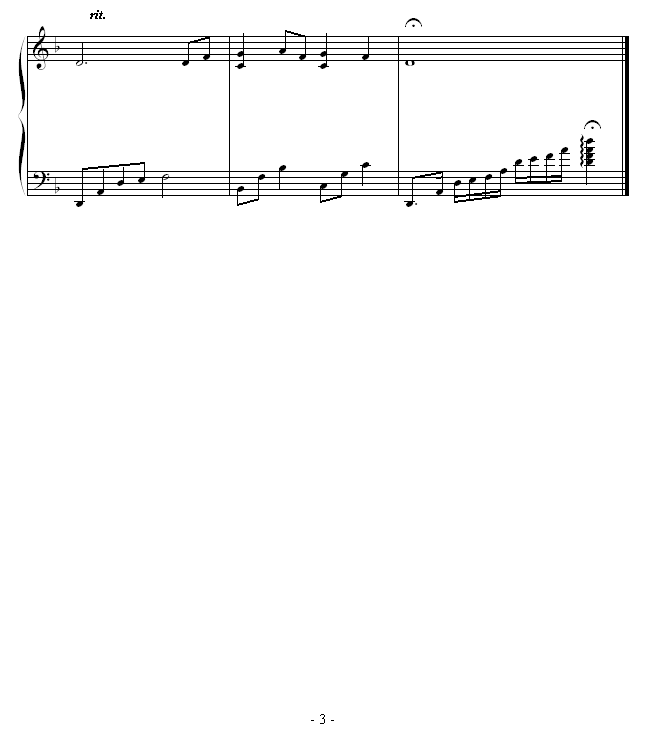 枫林私语钢琴曲谱（图3）