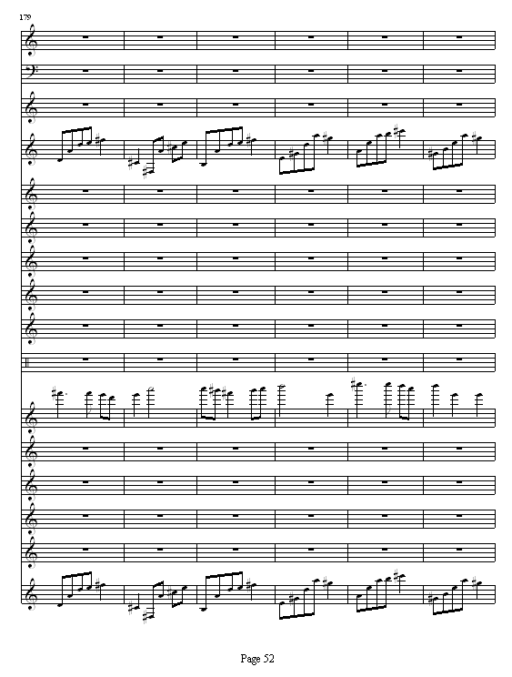 完美世界之童话故事钢琴曲谱（图52）