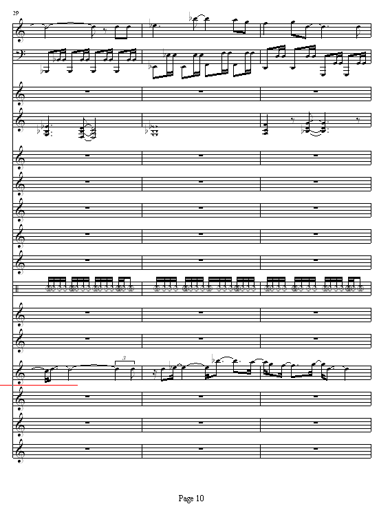 完美世界之童话故事钢琴曲谱（图10）