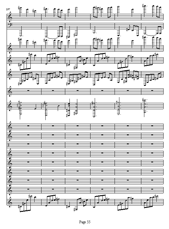完美世界之童话故事钢琴曲谱（图55）
