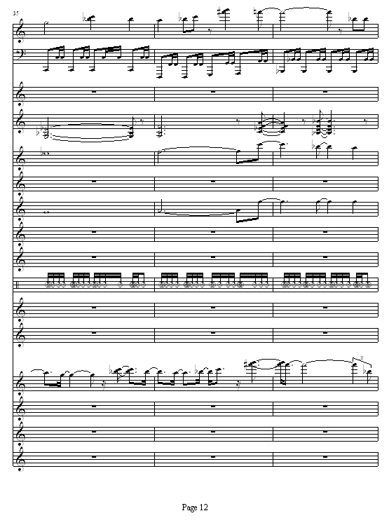 完美世界之童话故事钢琴曲谱（图12）