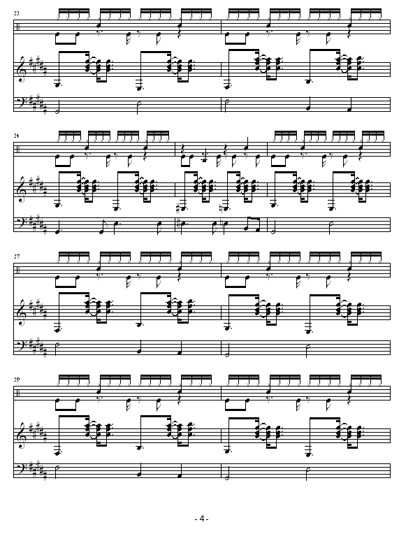 1钢琴曲谱（图4）