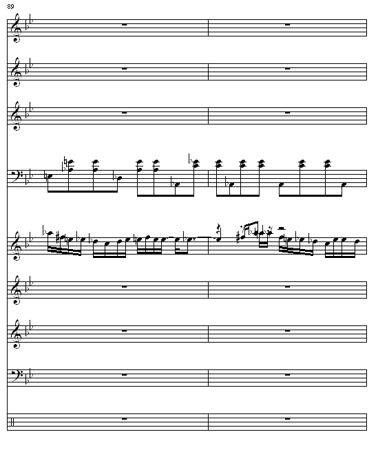 布拉格广场-緋村剑心版钢琴曲谱（图30）