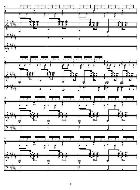 1钢琴曲谱（图7）