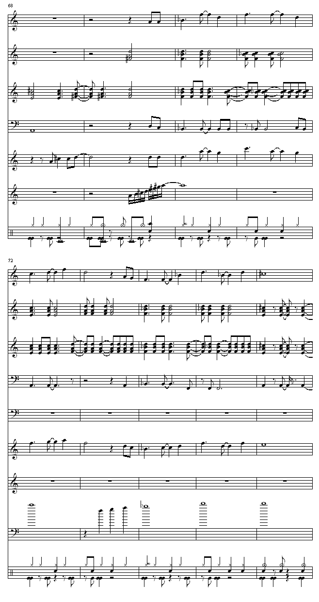 LYDIA总谱钢琴曲谱（图7）