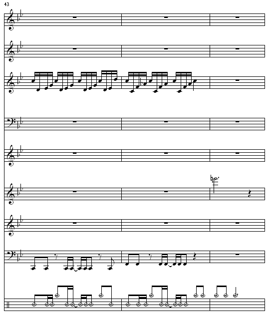 布拉格广场-緋村剑心版钢琴曲谱（图15）