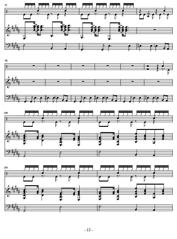 1钢琴曲谱（图13）