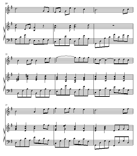 一定要幸福（ＤＥＭＯ）钢琴曲谱（图3）