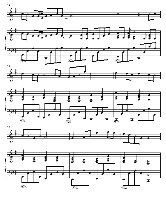 世界末日-弹唱版钢琴曲谱（图3）