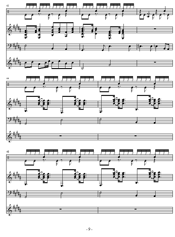 1钢琴曲谱（图9）