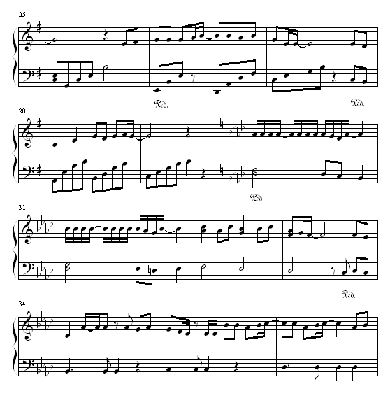Paradox钢琴曲谱（图3）