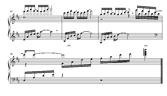 等待钢琴曲谱（图6）