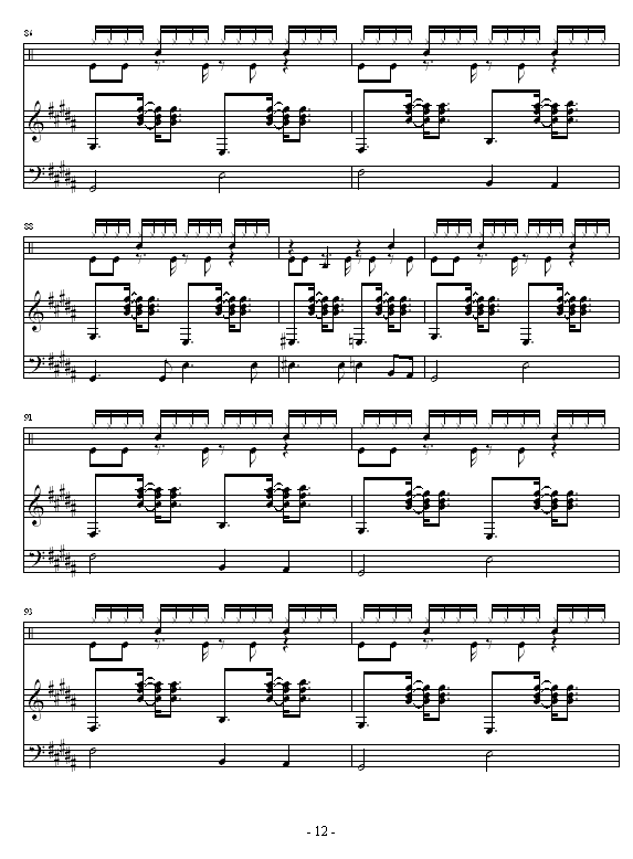 1钢琴曲谱（图12）