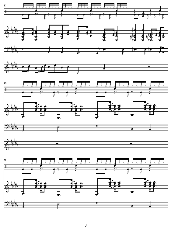 1钢琴曲谱（图3）