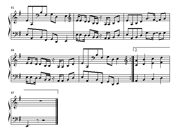 Paradox钢琴曲谱（图6）