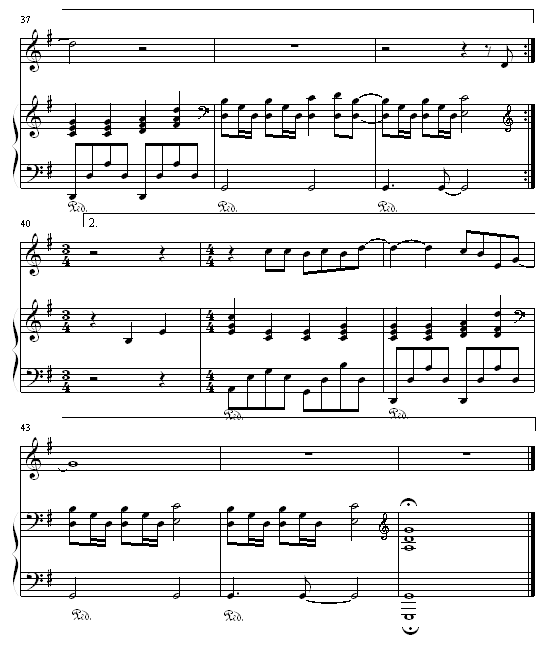世界末日-弹唱版钢琴曲谱（图5）