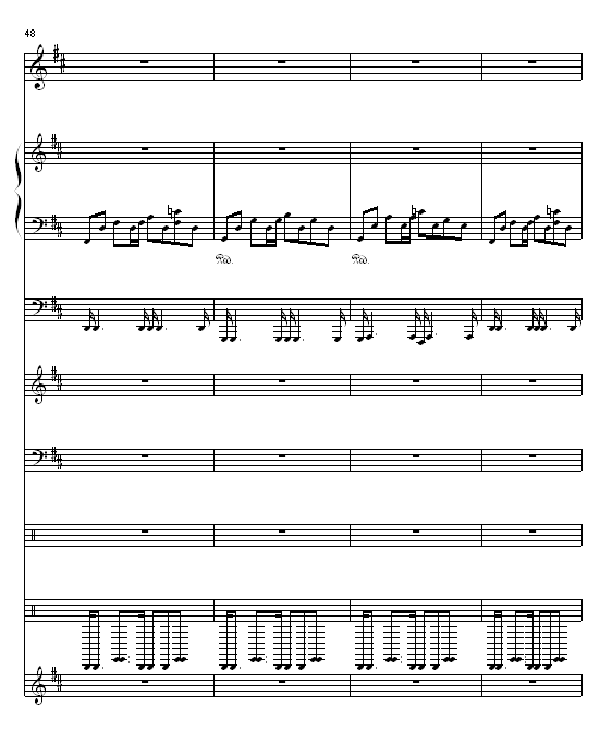 熏衣草之恋钢琴曲谱（图16）