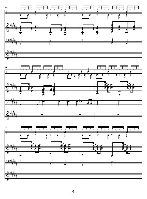 1钢琴曲谱（图6）