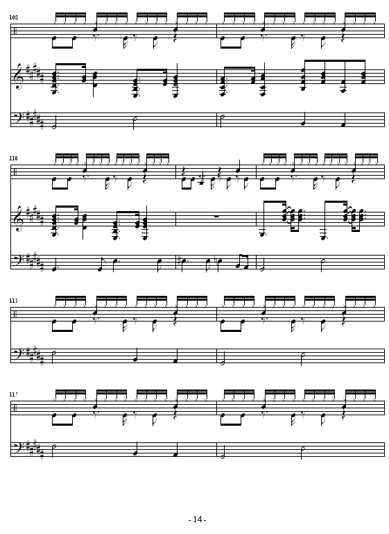 1钢琴曲谱（图14）