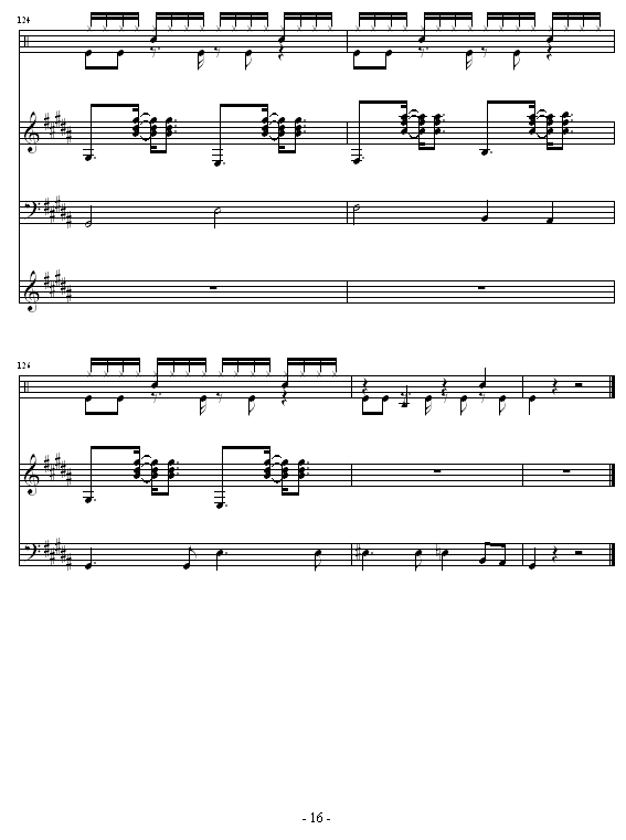 1钢琴曲谱（图16）