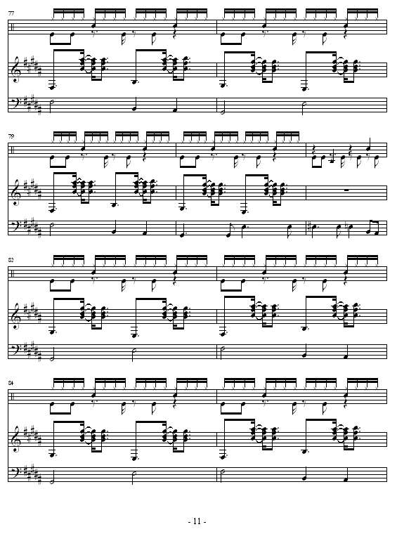 1钢琴曲谱（图11）